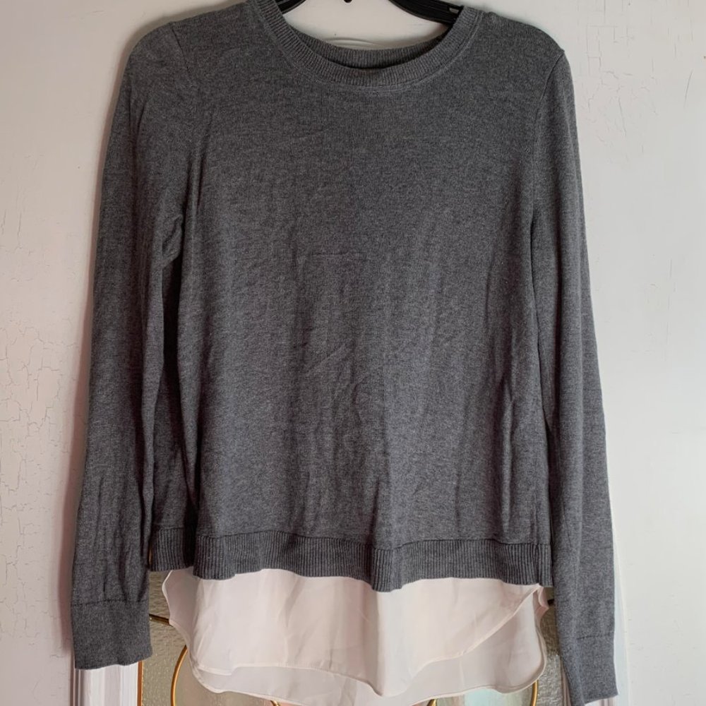LOFT Mixed Media Sweater